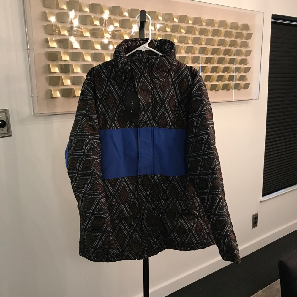 NWT MENS ZARA JACKET SIZE LARGE